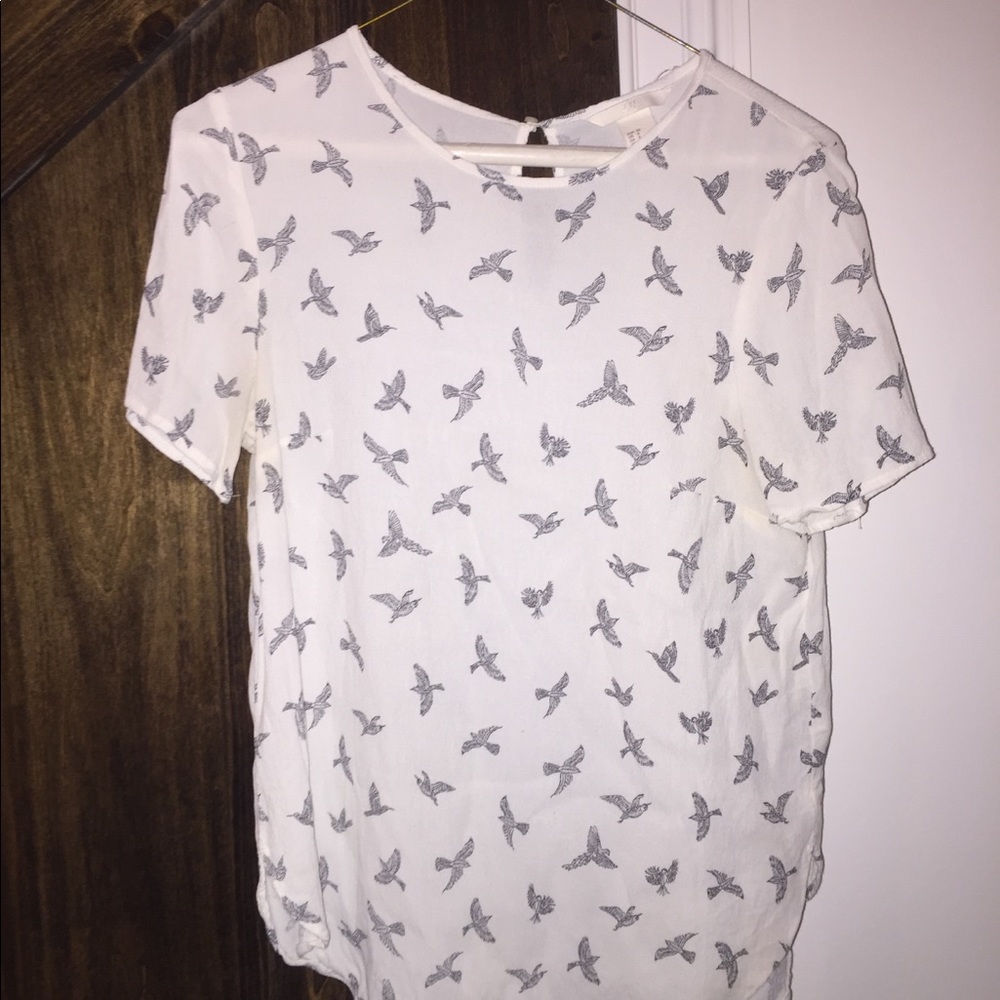 Cute bird blouse